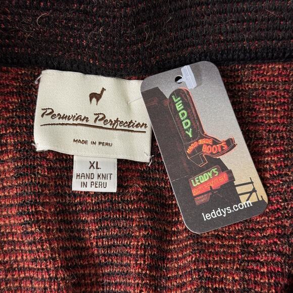 Peruvian Perfection Skirt Womens XL Alpaca Knit Hand Made Peru Southwestern Boho - Picture 3 of 10